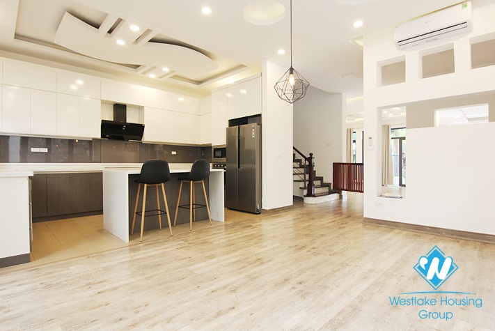 A newly-renovated house in modern styling for rent in Ciputra D Block 
